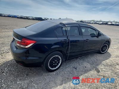 Trzecie zdjęcie samochodu z tyłu: 2013 HONDA CIVIC LX VIN:19XFB2F55DE072151 - miniatura