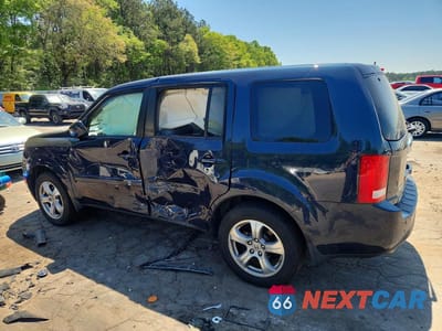 Drugie zdjęcie samochodu z przodu: 2012 HONDA PILOT EXL VIN:5FNYF4H55CB078305 - miniatura