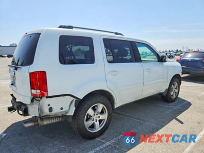 Trzecie zdjęcie samochodu z tyłu: 2011 HONDA PILOT EXL VIN:5FNYF3H54BB014846 - miniatura