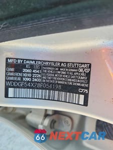 Zdjęcie 12 z 12 samochodu: 2008 MERCEDES-BENZ C 300 VIN:WDDGF54X78F054198 - miniatura