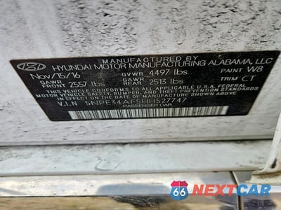 Zdjęcie 12 z 12 samochodu: 2017 HYUNDAI SONATA SPORT VIN:5NPE34AF5HH527747 - miniatura