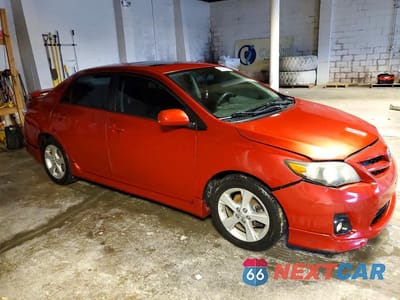 Czwarte zdjęcie samochodu z boku: 2011 TOYOTA COROLLA S VIN:2T1BU4EE4BC585280 - miniatura