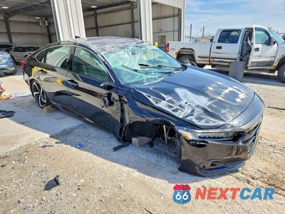 Czwarte zdjęcie samochodu z boku: 2022 HONDA ACCORD SPORT VIN:1HGCV2F39NA024005 - miniatura