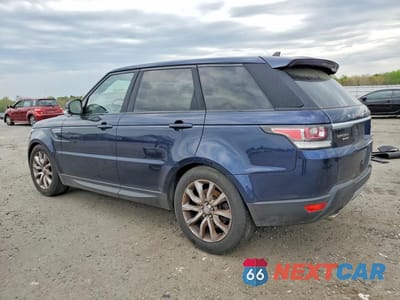 Drugie zdjęcie samochodu z przodu: 2016 LAND ROVER RANGE ROVER SPORT HSE VIN:SALWR2PF1GA590972 - miniatura