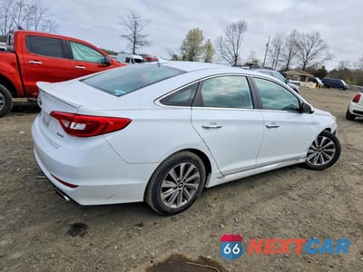 Trzecie zdjęcie samochodu z tyłu: 2017 HYUNDAI SONATA SPORT VIN:5NPE34AF5HH527747 - miniatura