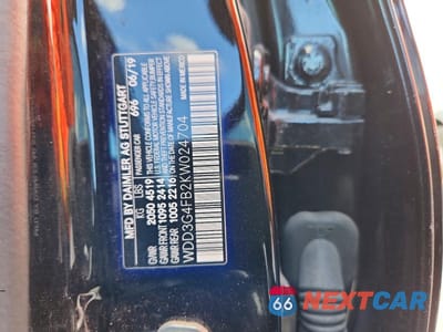Zdjęcie 12 z 12 samochodu: 2019 MERCEDES-BENZ A 220 4MATIC VIN:WDD3G4FB2KW024704 - miniatura