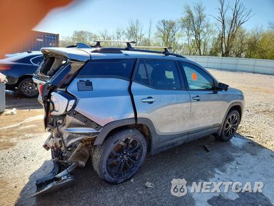 Trzecie zdjęcie samochodu z tyłu: 2021 GMC TERRAIN SLE VIN:3GKALTEV9ML348507 - miniatura