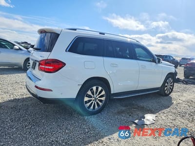Trzecie zdjęcie samochodu z tyłu: 2019 MERCEDES-BENZ GLS 450 4MATIC VIN:4JGDF6EE8KB222828 - miniatura