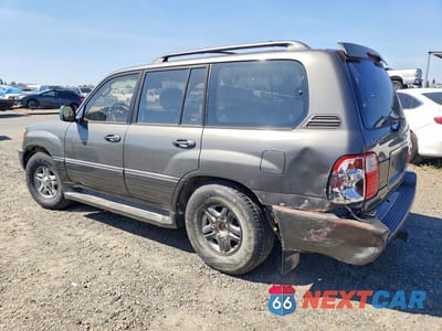 Drugie zdjęcie samochodu z przodu: 2002 LEXUS LX 470 BASE VIN:JTJHT00W023516940 - miniatura
