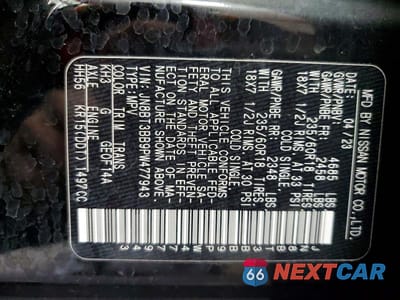Zdjęcie 13 z 13 samochodu: 2023 NISSAN ROGUE SV VIN:JN8BT3BB9PW477943 - miniatura