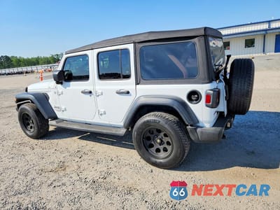 Drugie zdjęcie samochodu z przodu: 2018 JEEP WRANGLER UNLIMITED SPORT VIN:1C4HJXDG0JW138846 - miniatura