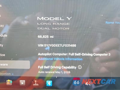 Zdjęcie 9 z 13 samochodu: 2020 TESLA MODEL Y VIN:5YJYGDEE7LF031486 - miniatura