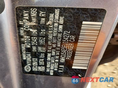 Zdjęcie 12 z 12 samochodu: 2014 HYUNDAI ACCENT SE VIN:KMHCU5AE5EU154272 - miniatura