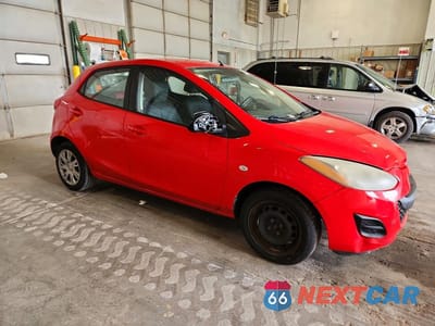 Czwarte zdjęcie samochodu z boku: 2012 MAZDA MAZDA2 VIN:JM1DE1KY6C0142854 - miniatura