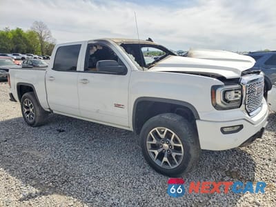 Czwarte zdjęcie samochodu z boku: 2017 GMC SIERRA K1500 SLT VIN:3GTU2NEC4HG222074 - miniatura