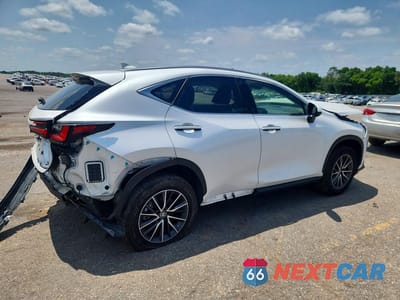Trzecie zdjęcie samochodu z tyłu: 2023 LEXUS NX 250 VIN:JTJGDCAZ7P5012271 - miniatura