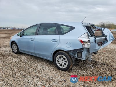 Drugie zdjęcie samochodu z przodu: 2012 TOYOTA PRIUS V THREE VIN:JTDZN3EU7C3035319 - miniatura