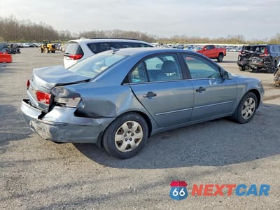 Trzecie zdjęcie samochodu z tyłu: 2009 HYUNDAI SONATA GLS VIN:5NPET46C49H570976 - miniatura