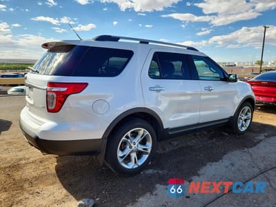 Trzecie zdjęcie samochodu z tyłu: 2013 FORD EXPLORER LIMITED VIN:1FM5K8F85DGA12570 - miniatura
