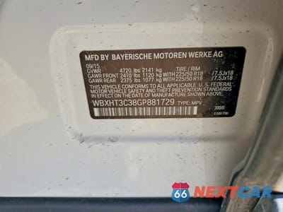 Zdjęcie 13 z 13 samochodu: 2016 BMW X1 XDRIVE28I VIN:WBXHT3C38GP881729 - miniatura