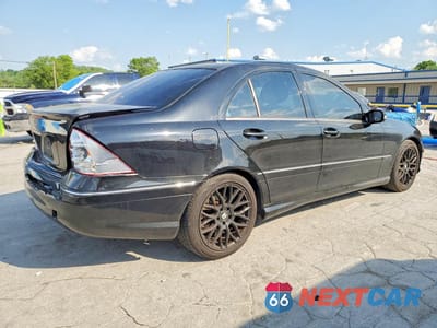 Trzecie zdjęcie samochodu z tyłu: 2007 MERCEDES-BENZ C 230 VIN:WDBRF52H07E027152 - miniatura