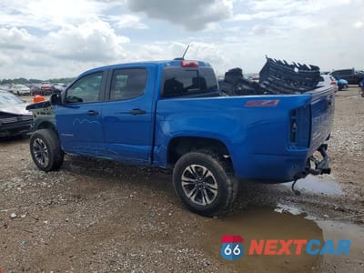 Drugie zdjęcie samochodu z przodu: 2022 CHEVROLET COLORADO Z71 VIN:1GCGSDEN8N1135667 - miniatura