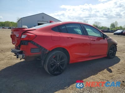 Trzecie zdjęcie samochodu z tyłu: 2018 CHEVROLET CRUZE VIN:1G1BE5SM7J7203413 - miniatura