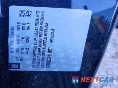Zdjęcie 13 z 13 samochodu: 2017 CHEVROLET CAMARO LT VIN:1G1FB3DS8H0101857 - miniatura