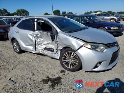 Czwarte zdjęcie samochodu z boku: 2015 TOYOTA COROLLA LE PLUS VIN:5YFBURHE6FP253226 - miniatura