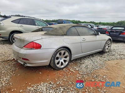 Trzecie zdjęcie samochodu z tyłu: 2006 BMW 650 I VIN:WBAEK13406CN79824 - miniatura