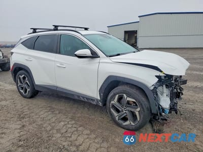 Czwarte zdjęcie samochodu z boku: 2023 HYUNDAI TUCSON SEL VIN:5NMJFCAE1PH212723 - miniatura