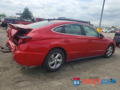 Trzecie zdjęcie samochodu z tyłu: 2020 HYUNDAI SONATA SE VIN:5NPEG4JA7LH056458 - miniatura