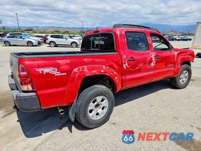 Trzecie zdjęcie samochodu z tyłu: 2005 TOYOTA TACOMA DOUBLE CAB PRERUNNER VIN:5TEJU62N05Z136981 - miniatura