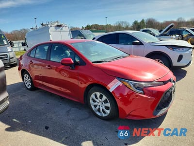 Czwarte zdjęcie samochodu z boku: 2021 TOYOTA COROLLA LE VIN:5YFEPMAE2MP241735 - miniatura