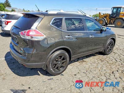 Trzecie zdjęcie samochodu z tyłu: 2014 NISSAN ROGUE SV VIN:5N1AT2MT7EC754977 - miniatura