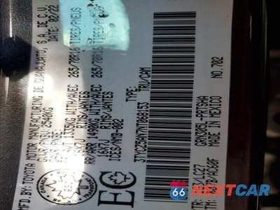 Zdjęcie 13 z 13 samochodu: 2022 TOYOTA TACOMA SR V6 VIN:3TYCZ5AN7NT068153 - miniatura