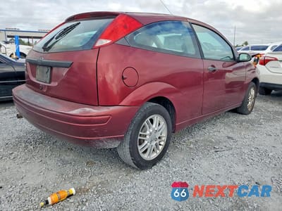 Trzecie zdjęcie samochodu z tyłu: 2007 FORD FOCUS ZX3 VIN:1FAFP31N07W126177 - miniatura