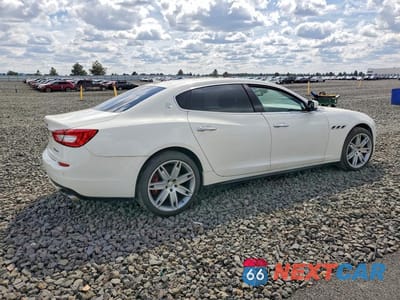 Trzecie zdjęcie samochodu z tyłu: 2016 MASERATI QUATTROPORTE S VIN:ZAM56RPA0G1188591 - miniatura