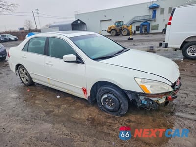 Czwarte zdjęcie samochodu z boku: 2007 HONDA ACCORD SE VIN:JHMCM56397C012476 - miniatura