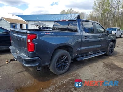 Trzecie zdjęcie samochodu z tyłu: 2019 CHEVROLET SILVERADO K1500 CUSTOM VIN:3GCPYBEH6KG191584 - miniatura