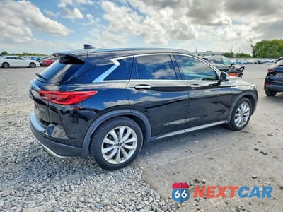 Trzecie zdjęcie samochodu z tyłu: 2019 INFINITI QX50 LUXE VIN:3PCAJ5M16KF106250 - miniatura