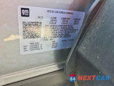 Zdjęcie 12 z 12 samochodu: 2025 CHEVROLET TRAX 1RS VIN:KL77LGEP7SC322072 - miniatura