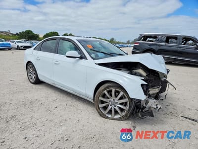 Czwarte zdjęcie samochodu z boku: 2013 AUDI A4 PREMIUM PLUS VIN:WAUFFAFL6DN010490 - miniatura
