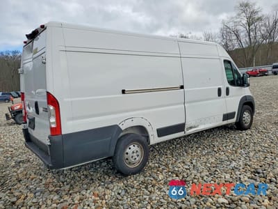 Trzecie zdjęcie samochodu z tyłu: 2023 RAM PROMASTER 3500 DELIVERY VAN VIN:3C6MRVJG2PE592008 - miniatura