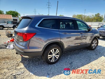 Trzecie zdjęcie samochodu z tyłu: 2018 HONDA PILOT EXL VIN:5FNYF6H57JB066116 - miniatura