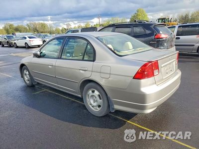 Drugie zdjęcie samochodu z przodu: 2005 HONDA CIVIC HYBRID VIN:JHMES96655S004233 - miniatura