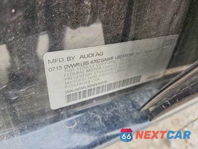 Zdjęcie 12 z 12 samochodu: 2014 AUDI A4 PREMIUM VIN:WAUAFAFLXEN009225 - miniatura
