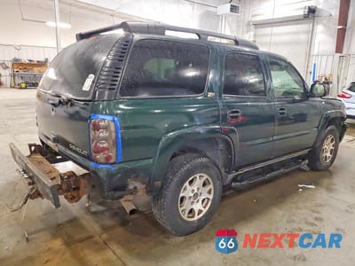 Trzecie zdjęcie samochodu z tyłu: 2003 CHEVROLET TAHOE K1500 VIN:1GNEK13Z93R192073 - miniatura