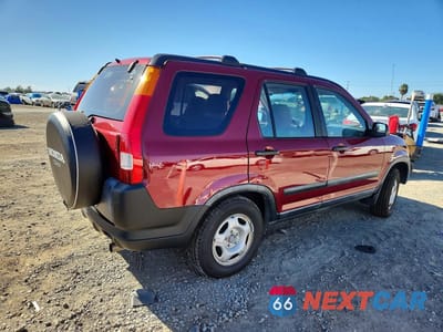 Trzecie zdjęcie samochodu z tyłu: 2004 HONDA CR-V LX VIN:JHLRD68434C020028 - miniatura