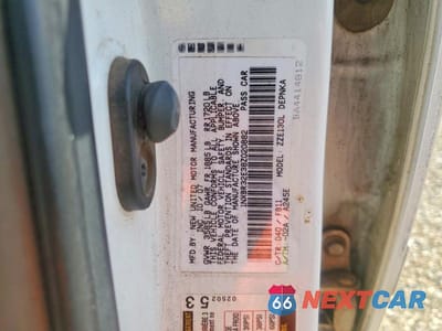 Zdjęcie 12 z 12 samochodu: 2008 TOYOTA COROLLA LE VIN:1NXBR32E38Z020882 - miniatura